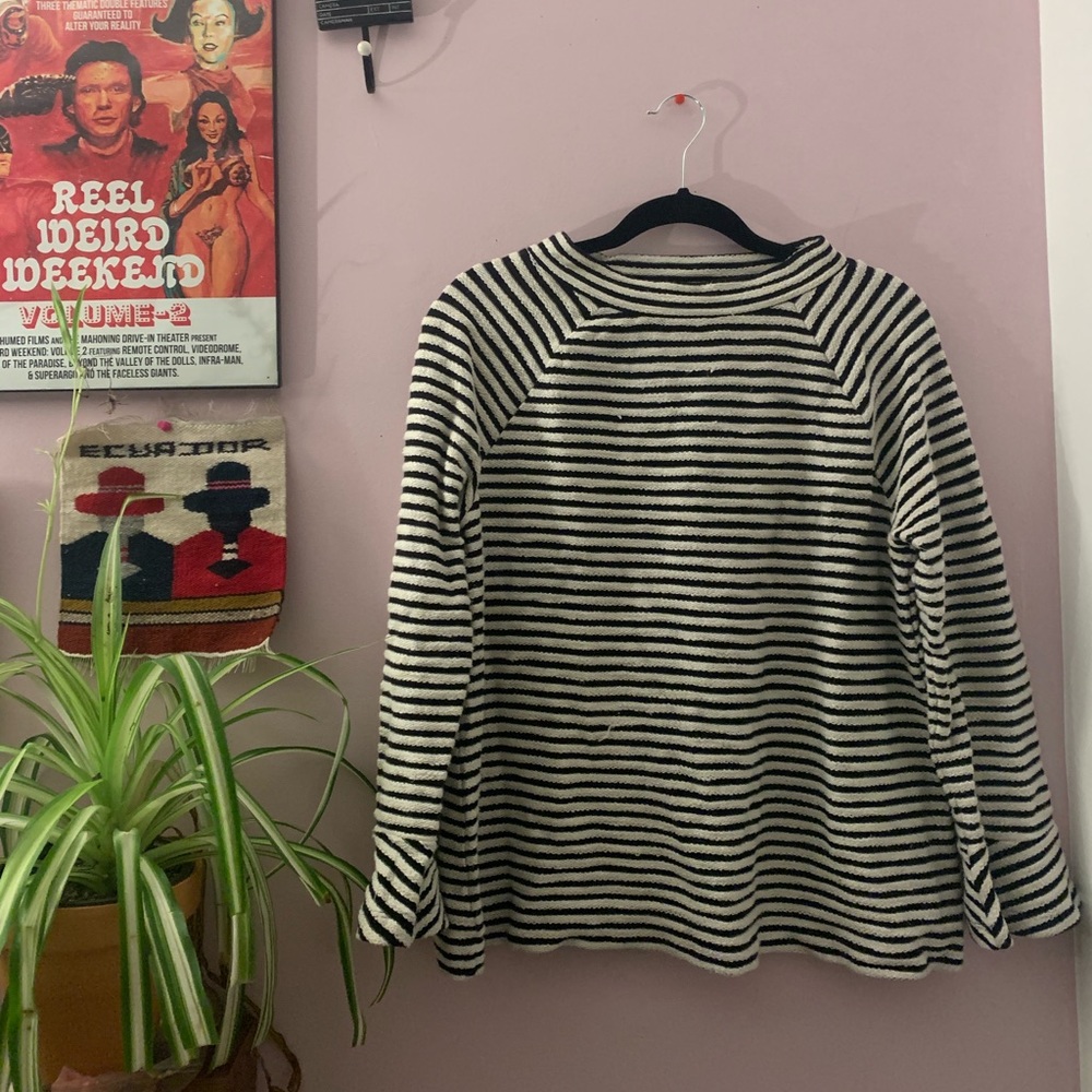 Loft StrippedSweater